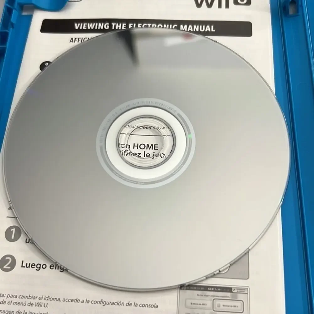 Wii U Xenoblade Chronicles X game for Wii U console.